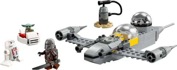 LEGO® Star Wars™ 75410 Mando, Grogu a stíhačka N-1 Starfighter™