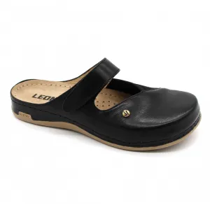 Leon 953 Dámska zdravotná celo-kožená obuv na Hallux Valgus 37 - 24cm, čierna, 2,5 cm