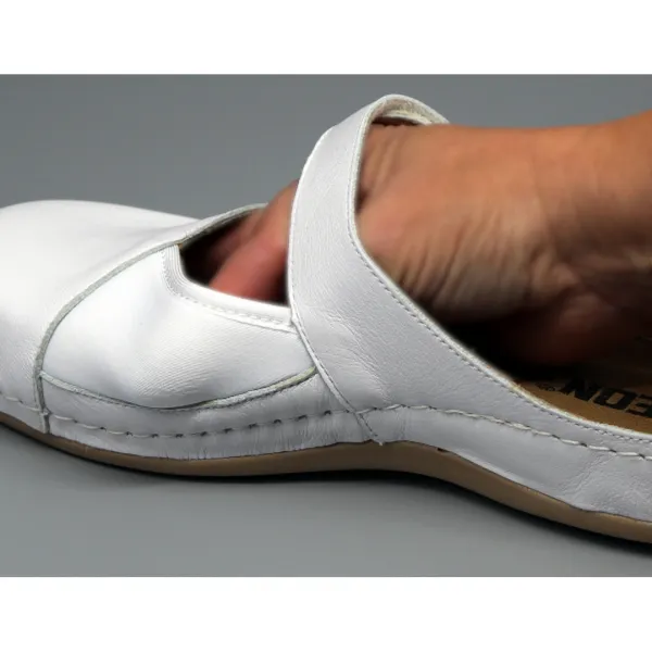 Leon 953 Dámska zdravotná celo-kožená obuv na Hallux Valgus 37 - 24cm, čierna, 2,5 cm
