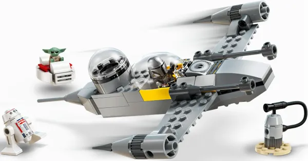 LEGO® Star Wars™ 75410 Mando, Grogu a stíhačka N-1 Starfighter™
