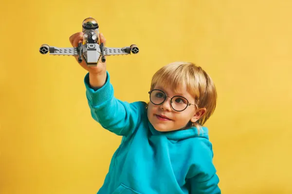 LEGO® Star Wars™ 75410 Mando, Grogu a stíhačka N-1 Starfighter™