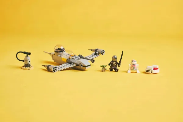 LEGO® Star Wars™ 75410 Mando, Grogu a stíhačka N-1 Starfighter™