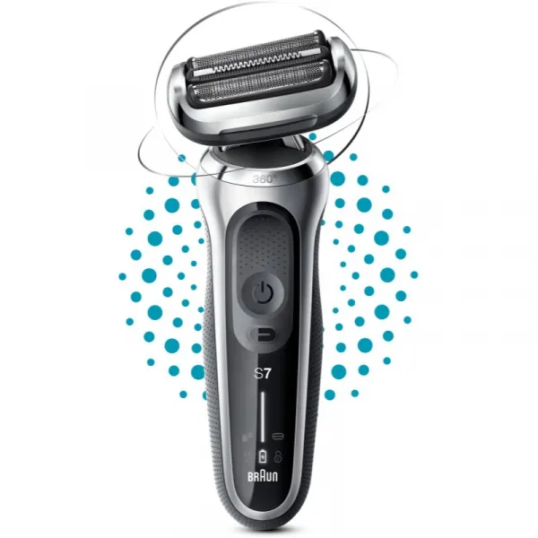Braun Series 7 71-S1000s elektrický holiaci strojček Silver