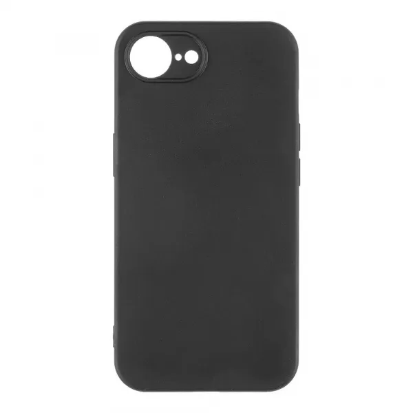 OBAL:ME Matný TPU Kryt pre iPhone 16e, čierny