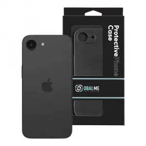 OBAL:ME Matný TPU Kryt pre iPhone 16e, čierny