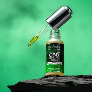 CBD Bioaktívne pleťové sérum, 20 ml