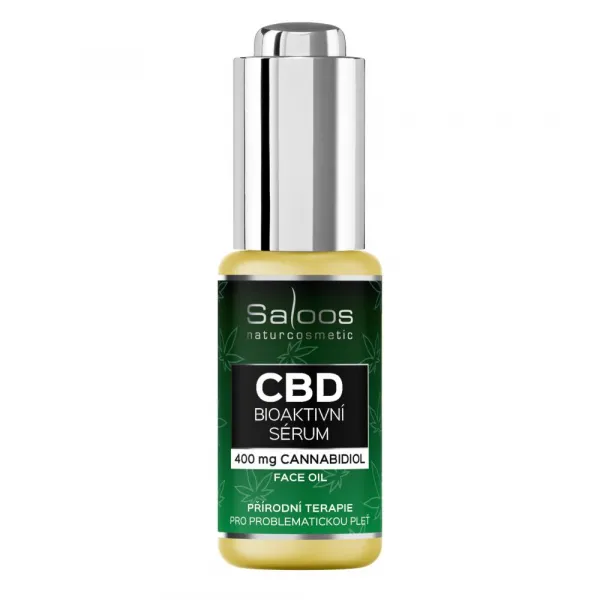 CBD Bioaktívne pleťové sérum, 20 ml