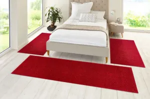 Spálňová sada kobercov PURE Velours červená