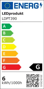 LEDprodukt 5m PROFI LED pásik 504LED/m COB SLIM 6W/m studená biela IP20 24V