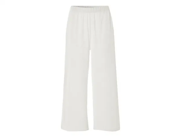 esmara® Dámske nohavice Culotte (biela, S (36/38))