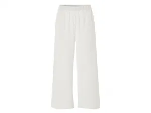 esmara® Dámske nohavice Culotte (biela, S (36/38))