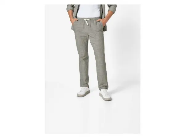 Livergy® Pánske nohavice (olivová, XL (56/58))