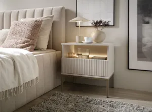 ArtPS Nočný stolík INTENSO S54 | cashmere