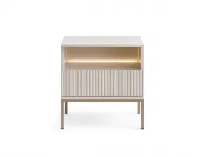 ArtPS Nočný stolík INTENSO S54 | cashmere