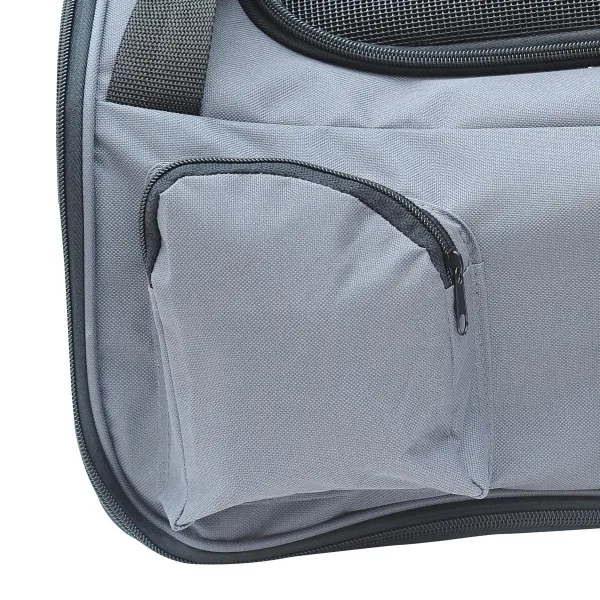 PawHut Přepravní taška pro psy, do 4 kg, šedá