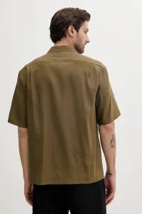 Ľanová košeľa BOSS