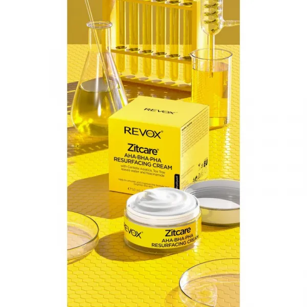 Revox B77 Zitcare AHA BHA PHA Resurfacing Cream vyhladzujúci nočný krém 50 ml
