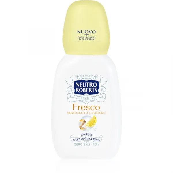 Neutro Roberts Bergamotto e Zenzero deodorant s rozprašovačom so 48hodinovým účinkom 75 ml