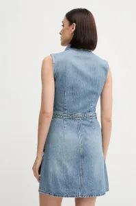 Rifľové šaty Calvin Klein Jeans