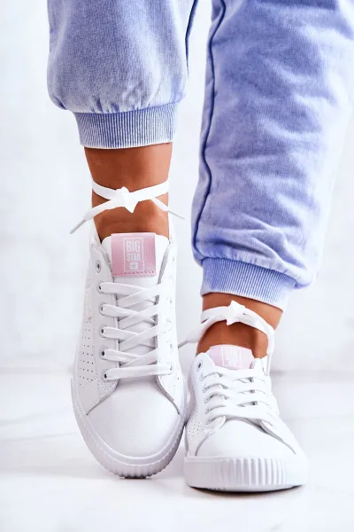 BIG STAR SHOES Dámske kožené tenisky Big Star