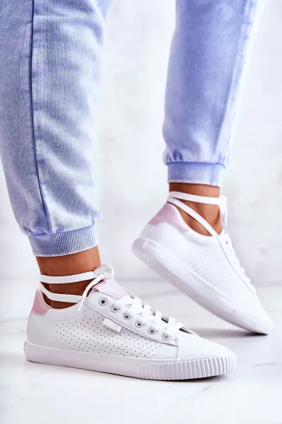 BIG STAR SHOES Dámske kožené tenisky Big Star
