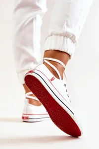 BIG STAR SHOES Dámske materiálne tenisky Veľká hviezda