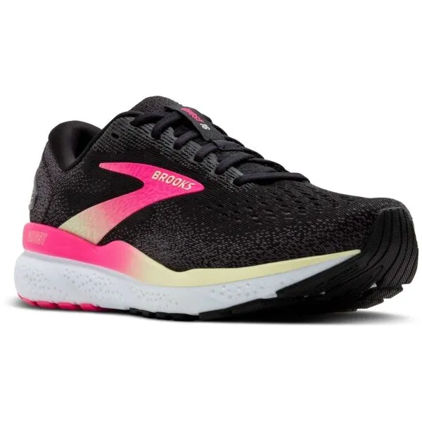 BROOKS GHOST 16 W Dámska bežecká obuv, čierna, veľkosť 36