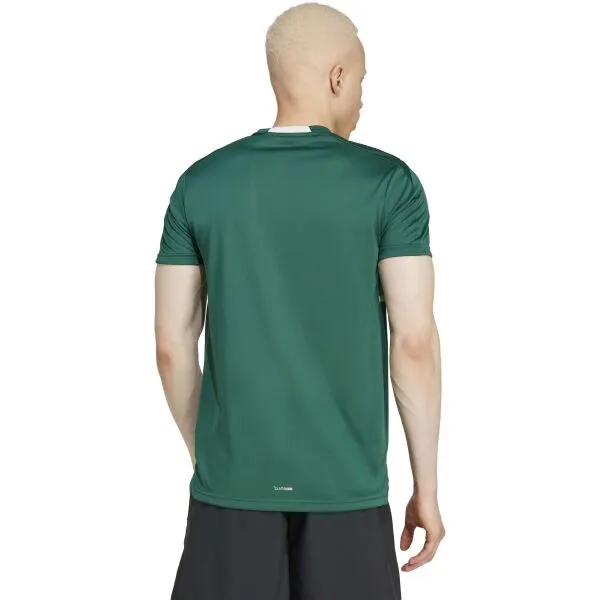 adidas DESIGNED FOR TRAINING TEE Pánske tréningové tričko, zelená, veľkosť