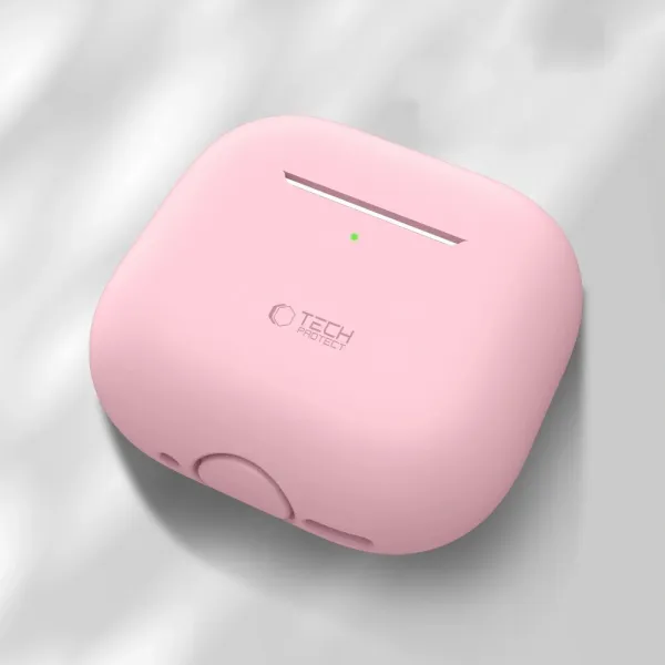Tech-Protect Silicone puzdro na Apple AirPods 4, ružové