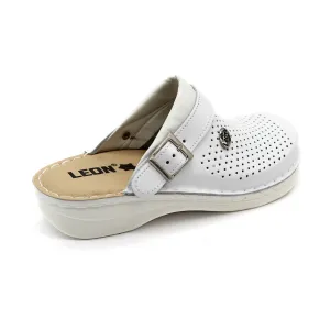 Leon V202 Dámska pracovná celokožená zdravotná obuv 41 - 26cm, čierna, 3,5 cm
