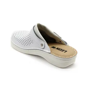 Leon V202 Dámska pracovná celokožená zdravotná obuv 41 - 26cm, čierna, 3,5 cm