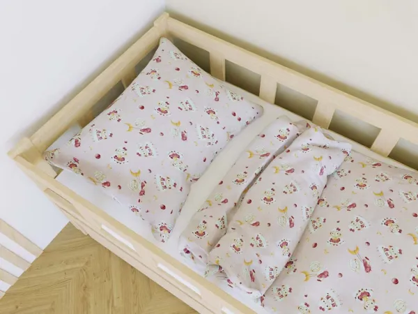 Detské bavlnené obliečky OVEČKA Zvoľte rozmer: 140x200 / 70x90