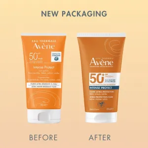 Avène Sun Intense Protect Ultra Water-Resistant Fluid ochranný fluid SPF 50+ 150 ml