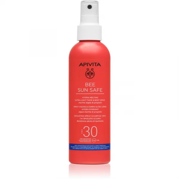 Apivita Bee Sun Safe Hydra Melting Ultra-Light Spray SPF30 ochranné opaľovacie mlieko v spreji SPF 30 200 ml