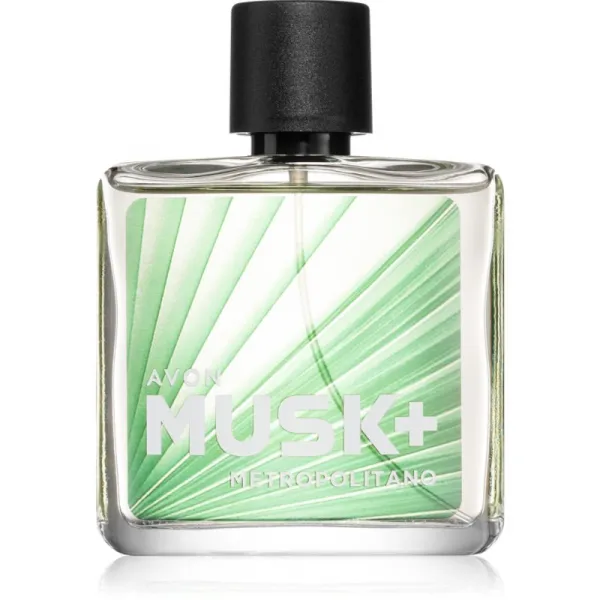 Avon Musk+ Metropolitano toaletná voda pre mužov 75 ml