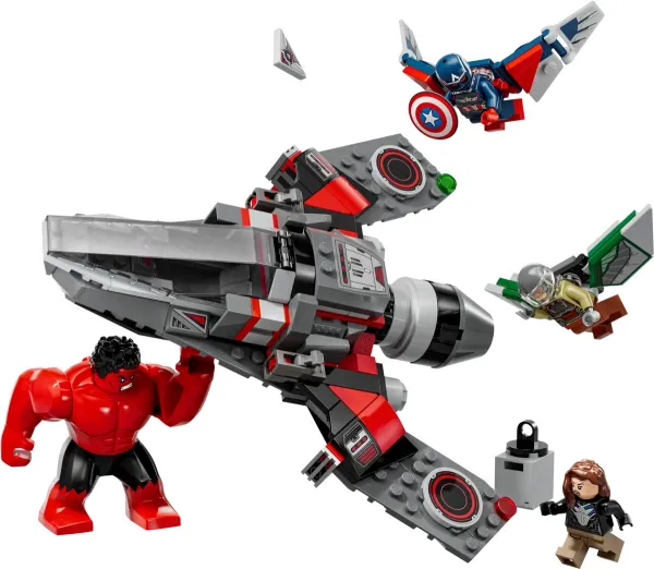 LEGO® Marvel 76292 Súboj Kapitána Ameriky a Red Hulka