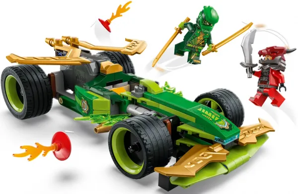LEGO® NINJAGO® 71828 Lloydovo pretekárske auto s naťahovacím motorom