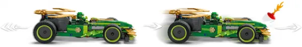 LEGO® NINJAGO® 71828 Lloydovo pretekárske auto s naťahovacím motorom