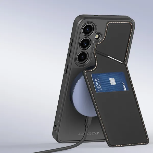 Dux Ducis Rafi MagSafe kryt na Samsung S24 Plus, čierny