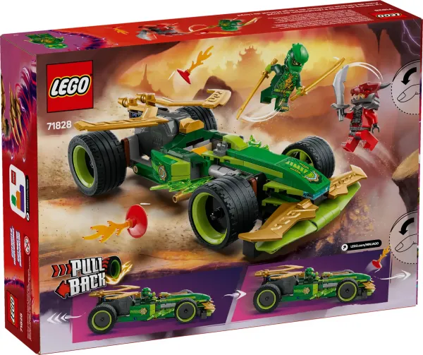 LEGO® NINJAGO® 71828 Lloydovo pretekárske auto s naťahovacím motorom