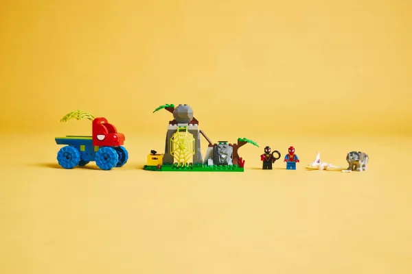 LEGO® Marvel Spidey a jeho úžasní priatelia 11199 Spideyho tím a záchrana dinosaurov s truckom