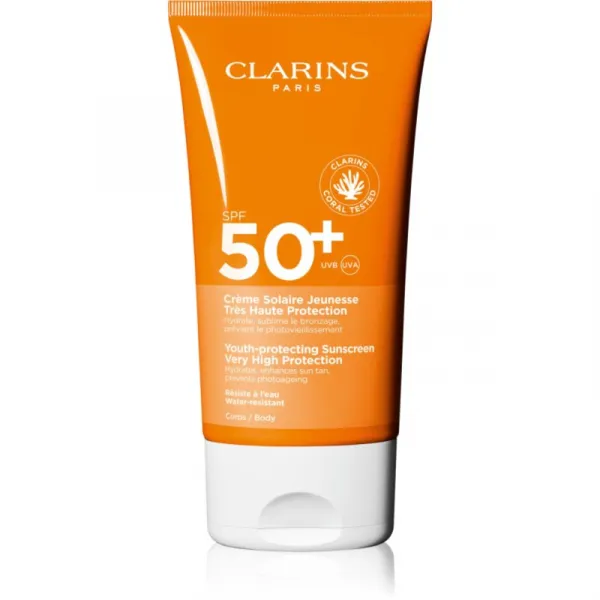 Clarins Sun Body Cream SPF50+ opaľovací krém SPF 50+ 150 ml