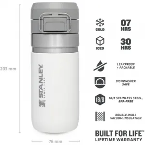 Stanley Quick Flip Go Bottle termofľaša Polar 470 ml