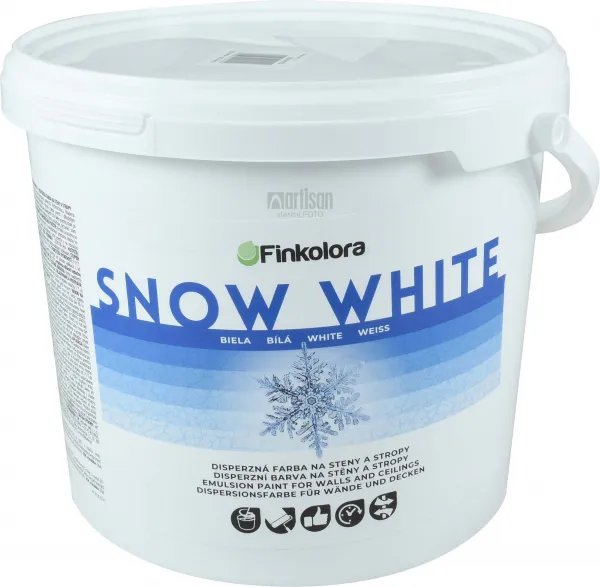 FINKOLORA SNOW WHITE - Snehobiela interiérová farba snehobiela 5 L