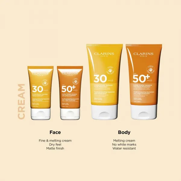 Clarins Sun Body Cream SPF30 opaľovací krém SPF 30 150 ml