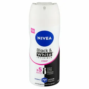 NIVEA Invisible Black & White Clear antiperspirant v spreji pre ženy 100 ml