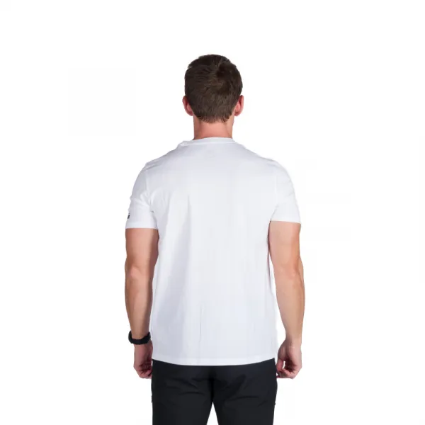 Pánske turistické tričko s krátkym rukávom NORTHFINDER FERDINAND-377white