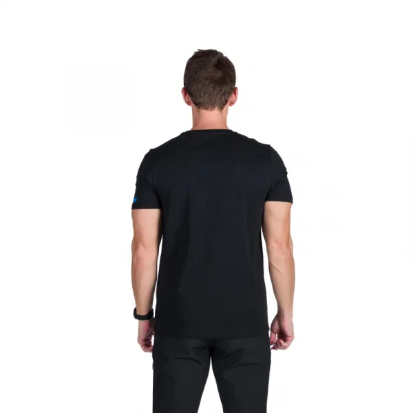 Pánske turistické tričko s krátkym rukávom NORTHFINDER FRANZ-269black