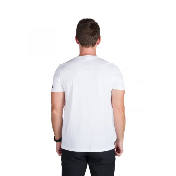 Pánske turistické tričko s krátkym rukávom NORTHFINDER FRANZ-377white