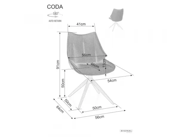 Stolička Coda Brego